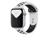 Apple Watch Nike Series 5 (GPS) - 44 mm - Aluminium,  Silber