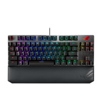 ASUS ROG Strix Scope TKL Deluxe - Mini - USB - Mechanischer Switch - QWERTZ - RGB-LED - Schwarz - Gr