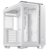 ASUS TUF Gaming GT502 - White Edition - mid tower - ATX - Seitenteil mit Fenster (gehärtetes Glas) 90dc0093-b09010