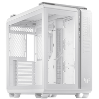 ASUS TUF Gaming GT502 - White Edition - mid tower - ATX - Seitenteil mit Fenster (gehärtetes Glas) 90dc0093-b09010