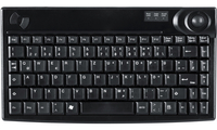 Cherry Active Key AK-440-TU - Tastatur - mit Trackball ak-440-tu-b/us