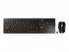 Cherry DW 9000 SLIM - Tastatur-und-Maus-Set - kabellos - 2.4 GHz,  Bluetooth 4.0 - Englisch (USA)