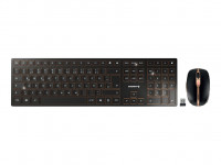 Cherry DW 9000 SLIM - Tastatur-und-Maus-Set - kabellos - 2.4 GHz,  Bluetooth 4.0 - Englisch (USA)