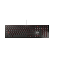 Cherry KC 6000 SLIM - Tastatur - USB - US mit Euro-Symbol jk-1600eu-2