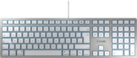 Cherry KC 6000 SLIM FOR MAC - Tastatur - USB jk-1610de-1