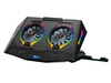 Conceptronic ERGO Gaming - Notebook-Lüfter - mit 2-Port USB 2.0 Hub,  Smartphone-Ständer - 43.2 cm (1 thyia02b