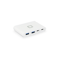 Dicota USB-C Portable Hub 4-in-1 - Hub - 2 x USB-C + 2 x SuperSpeed USB d31731