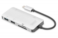 DIGITUS USB Type-C Multiport Dock,  6-Port