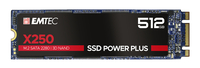 EMTEC SSD Power Plus X250 - SSD - 512 GB - intern ecssd512gx250