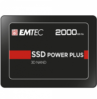 EMTEC X150 Power Plus - SSD - 2 TB - intern - 2.5" (6.4 cm) ecssd2tx150