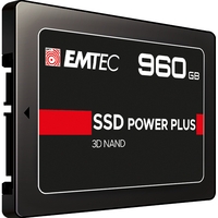 EMTEC X150 Power Plus 3D NAND - SSD - 960 GB - intern - 2.5" (6.4 cm) ecssd960gx150