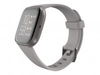 Fitbit Versa 2 - Nebelgrau - intelligente Uhr mit Band