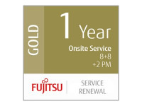 Fujitsu Scanner Service Program 1 Year Gold Service Renewal for Fujitsu Low-Volume Production Scanne