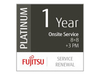 Fujitsu Scanner Service Program 1 Year Platinum Service Renewal for Fujitsu Low-Volume Production Sc