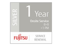 Fujitsu Scanner Service Program 1 Year Silver Service Renewal for Fujitsu Low-Volume Production Scan