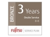 Fujitsu Scanner Service Program 3 Year Bronze Service Plan for Fujitsu Network Scanners - Erweiterte