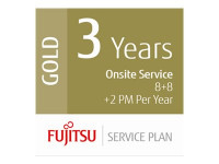 Fujitsu Scanner Service Program 3 Year Gold Service Plan for Fujitsu Low-Volume Production Scanners