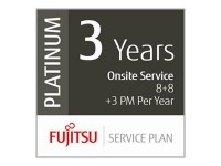Fujitsu Scanner Service Program 3 Year Platinum Service Plan for Fujitsu Low-Volume Production Scann