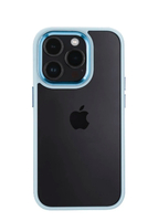 Hama Handyhülle Cam Protect für Apple iPhone 14 Pro Max durchsichtig blau 00138164 