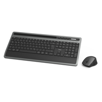 Hama KMW-600 Plus 00182686 Tastatur-und-Maus-Set - kabellos