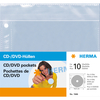 HERMA CD/DVD-Hüllen 7686 145x135 mm 5 Hüllen - Schutzhülle