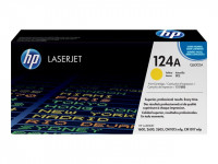 HP 124A - Gelb - Original - LaserJet - Tonerpatrone (Q6002A)