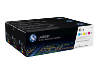 HP 131A - 3er-Pack - Gelb,  Cyan,  Magenta - Original - LaserJet - Tonerpatrone (U0SL1AM)