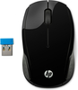 HP 200 - Maus - rechts- und linkshändig - optisch - kabellos - 2.4 GHz - kabelloser Empfänger (USB) x6w31aaabb