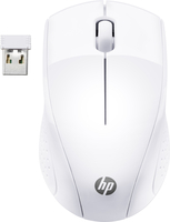 HP 220 - Maus - 3 Tasten - kabellos - 2.4 GHz - kabelloser Empfänger (USB) 7kx12aaabb