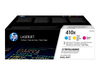 HP 410X - 3er-Pack - Hohe Ergiebigkeit - Gelb,  Cyan,  Magenta - Original - LaserJet - Tonerpatrone (C