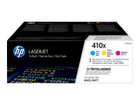 HP 410X - 3er-Pack - Hohe Ergiebigkeit - Gelb,  Cyan,  Magenta - Original - LaserJet - Tonerpatrone (C