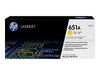 HP 651A - Gelb - Original - LaserJet - Tonerpatrone (CE342A)
