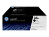 HP 78A - 2er-Pack - Schwarz - Original - LaserJet - Tonerpatrone (CE278AD)