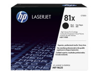 HP 81X - Hohe Ergiebigkeit - Schwarz - Original - LaserJet - Tonerpatrone (CF281X)