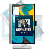 HP EliteDisplay E243m 60, 45 cm (23, 8" ) Business-Monitor mit Speaker & HD-Webcam 1fh48aaabb