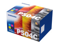 HP Samsung CLT-P504C - 4er-Pack - Schwarz,  Gelb,  Cyan,  Magenta - Original - Tonerpatrone (SU400A)