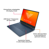 HP Victus Gaming 16-s0183ng b95cpea AMD Ryzen? 7 - 40, 9 cm (16.1")