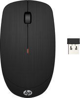 HP X200 - Maus - optisch - kabellos - 2.4 GHz - kabelloser Empfänger (USB) 6vy95aaabb