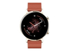 Huawei Watch GT 2 - Classic - 42 mm - Champagne Gold - intelligente Uhr mit Riemen - Leder - Chestnu