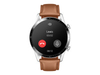 Huawei Watch GT 2 - Classic - 46 mm - Edelstahl - intelligente Uhr mit Riemen - Leder - Pebble Brown