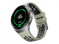 Huawei Watch GT 2e - Edelstahl - intelligente Uhr mit Riemen - TPU - mint green - Anzeige 3.5 cm (1.