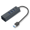 i-tec USB-Hub,  RJ-45,  USB-A 3.0 [Stecker] u3metalg3hub