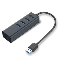 i-tec USB-Hub,  RJ-45,  USB-A 3.0 [Stecker] u3metalg3hub