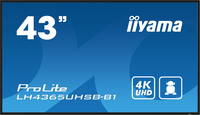Iiyama ProLite LH4365UHSB-B1 lh4365uhsb-b1 109 cm (43") Diagonalklasse (108 cm (42.5")
