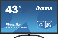 Iiyama ProLite X4373UHSU-B1 - LED-Monitor - 109.2 cm (43")