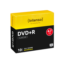 Intenso 10 x DVD+R 4111652 4.7 GB 16x - Slim Jewel