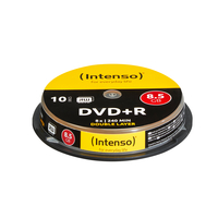 Intenso 10 x DVD+R DL - 8.5 GB 8x - Spindel 4311142