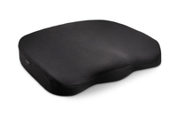 Kensington Ergonomisches Sitzkissen aus Formschaum - Sitzkissen - Memory-Schaum - Stuhl - Schwarz - k55805ww