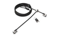 Kensington MicroSaver 2.0 Keyed Twin Laptop Lock k65048ww