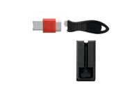 Kensington USB Port Lock with Cable Guard - Square k67915ww